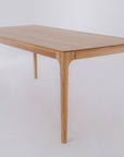 Table de salle à manger à rallonge en bois massif CREATIV | KARPIS