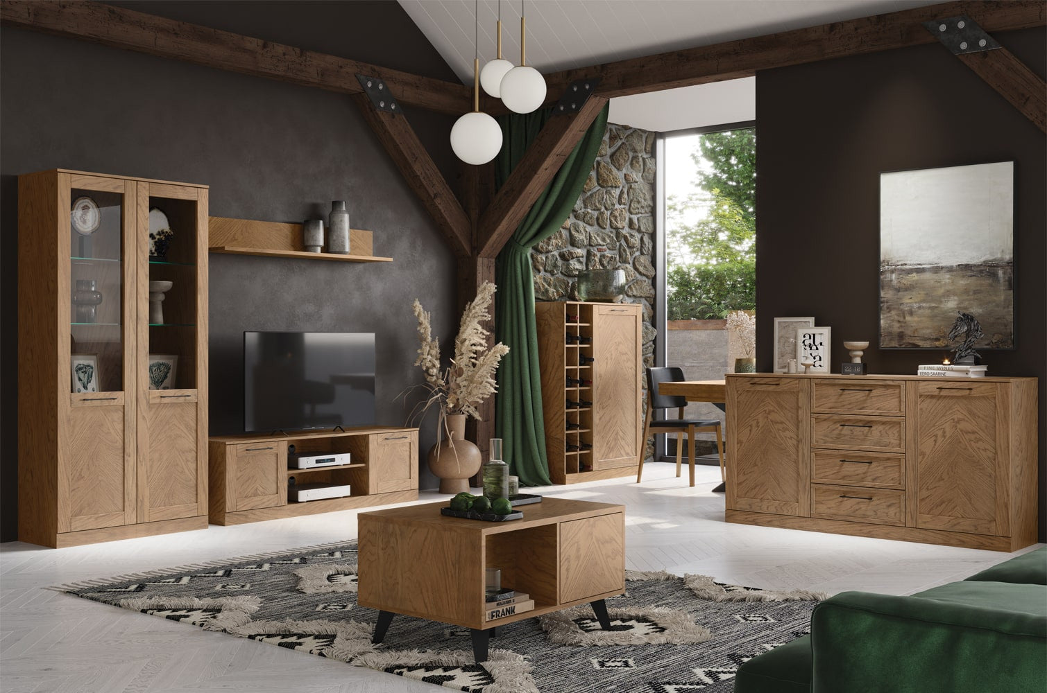 Buffet en chêne COZY 45 | LoftStory