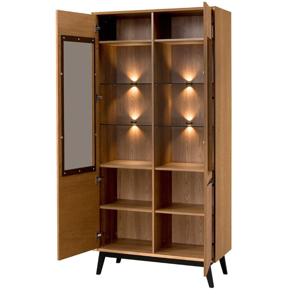 Vitrine en chêne LAZURE 12 | LoftStory