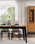 Table à manger extensible en chêne LAZURE 40 | LoftStory