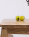 Table de salle à manger fixe en bois massif GOLF | KARPIS