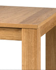 Table à manger à rallonges en chêne VELVET 40 | LoftStory