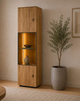Vitrine en chêne MINURA 10 | LoftStory